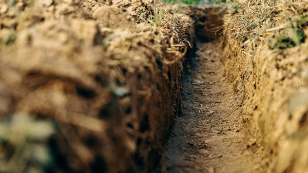 Drainage Trench Digging