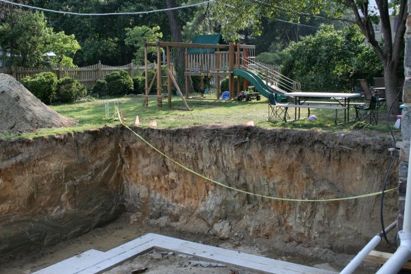 Footer Digging