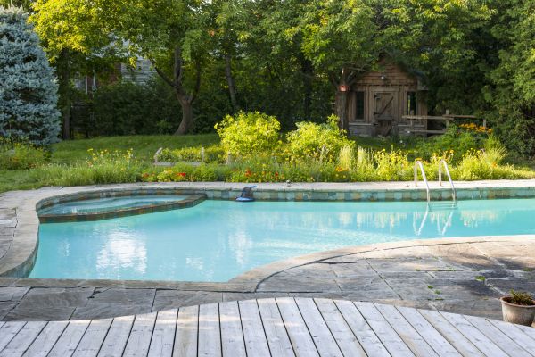 Pool Landscape Preparation