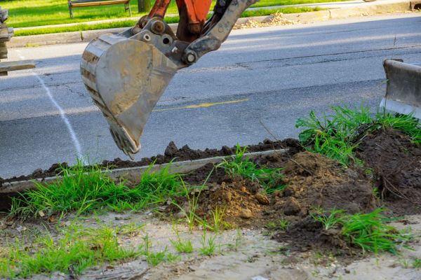 Cost of Sewer Line Trenching in Olympia